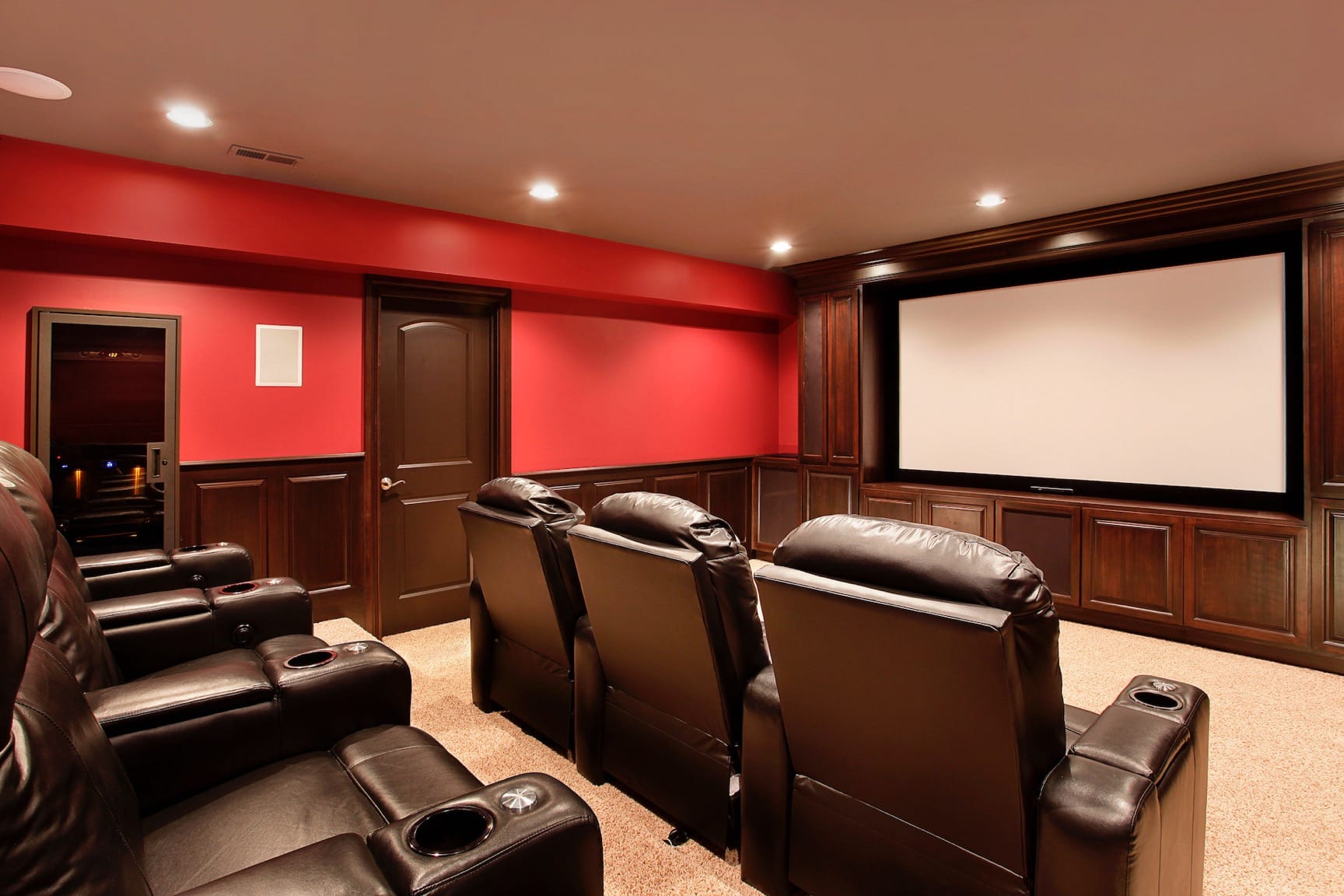home addition theater room theatre room and entertainment by Gardner Construction G and G Construction in Memphis